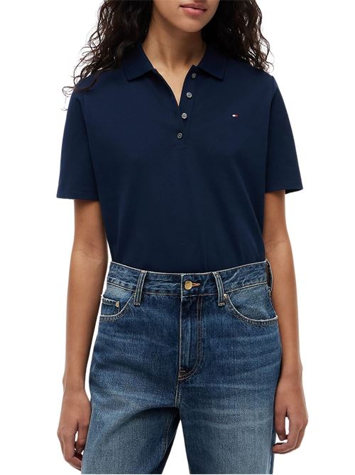 Polo regular fit in piquet Tommy Hilfiger | WW0WW43224C1G